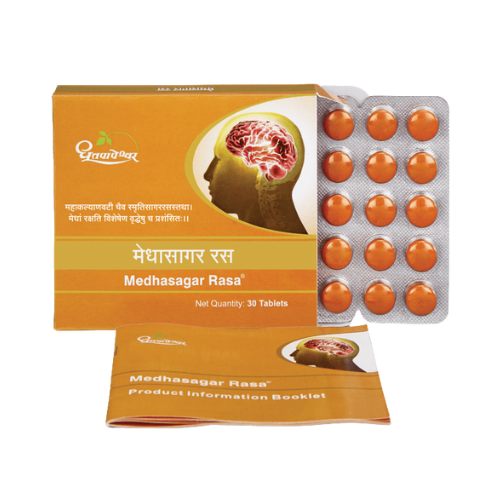 Dhootapapeshwar Medhasagar Rasa (30 Tablets)