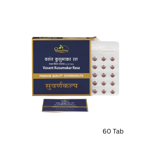 Dhootapapeshwar Vasant Kusumakar (60 Tablets)
