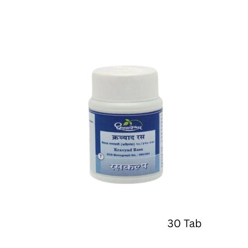Dhootapapeshwar Kravyad Rasa (30 Tabs)