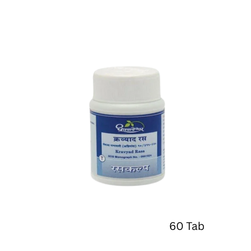 Dhootapapeshwar Kravyad Rasa (60 Tabs)