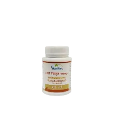 Dhootapapeshwar Praval Panchamrut (with Mouktik) (25 Tabs)