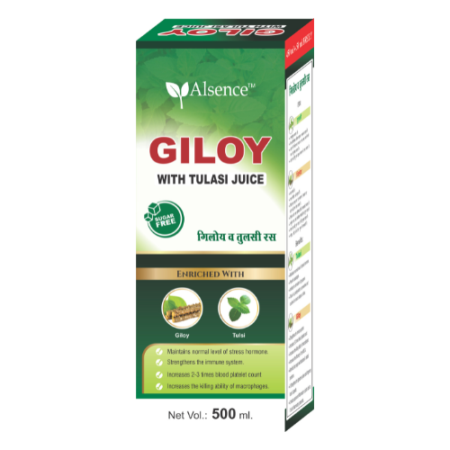 Alsence Giloy with Tulsi juice 500 ML