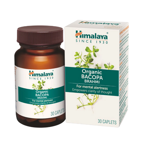 Himalaya Organic Bacopa (Brahmi) 30 Cap