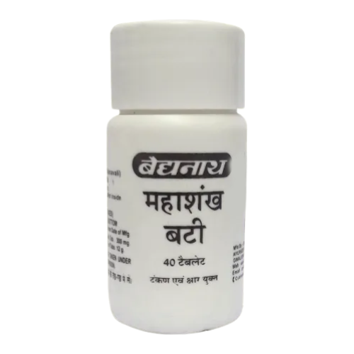 Baidyanath Mahashankh Bati 20 Tablets