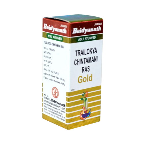 Baidyanath Trilokyachintamani Ras(Sw.Mo.Y 10 Tab