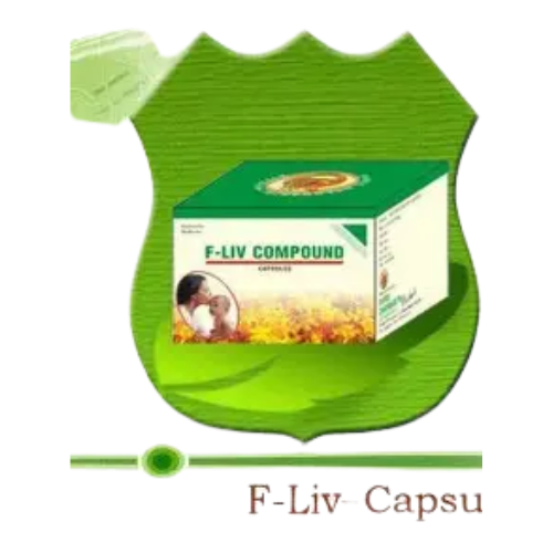 Shree Dhanwantri Herbals F-LIV COMPOUND JAR 500 Cap