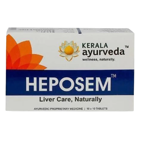 KERALA AYURVEDA  HEPOSEM  TABLET  (100 Tab)