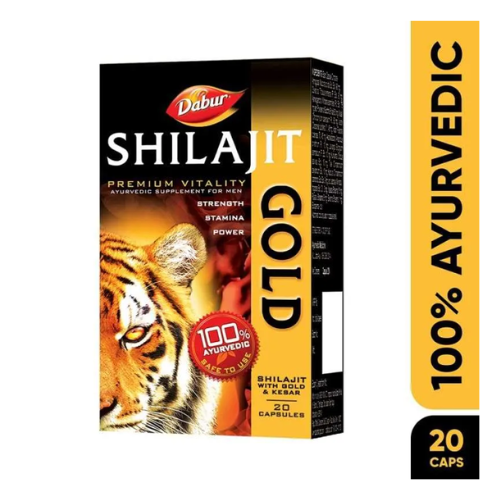 DABUR SHILAJEET GOLD 20 Cap
