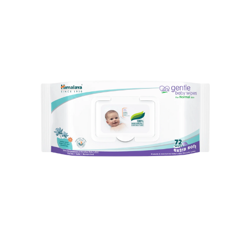 Himalaya gentle baby wipes (72 S)