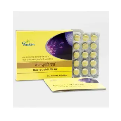 Dhootpapeshwar BEEJAPUSHTI RASA (30 Tabs)