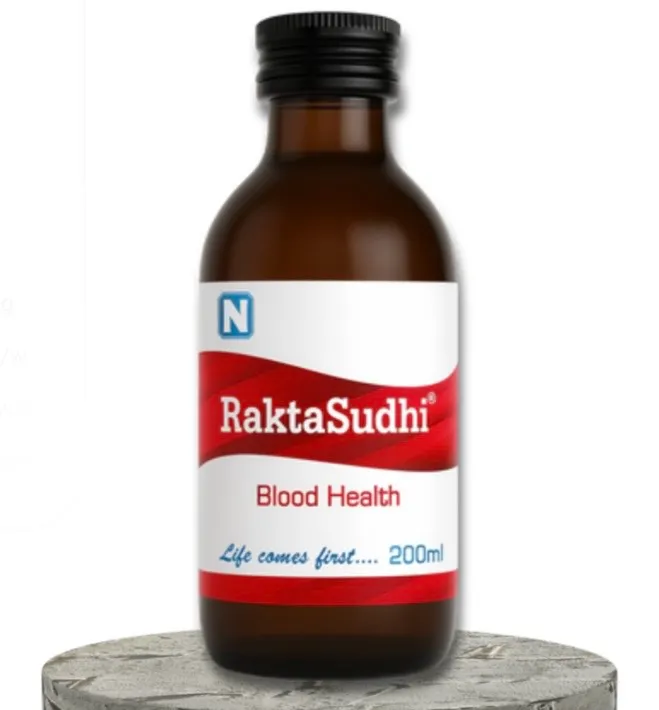 Nectarine Ayurveda Pvt. Ltd. Raktasudhi 200ml Syrup