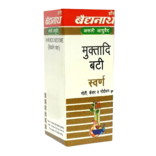 Baidyanath Muktadi Bati Swarn Moti Yukt 10 Tablets