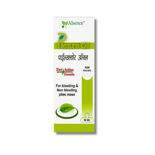 Pilesure Oil – Ayurvedic Medicated Oil for Piles, Fissure, and Fistula Relief - 50ml
