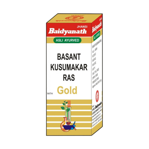 Baidyanath Basant Kusumakar Ras (Sw.Mo.Am.Yu.) 5 Tab