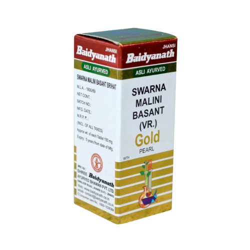 Baidyanath Swarnmalinibasant Ras(Bri.) 10 Tab