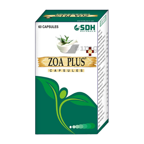 Shree Dhanwantri Herbals  ZOA PLUS 60 Cap