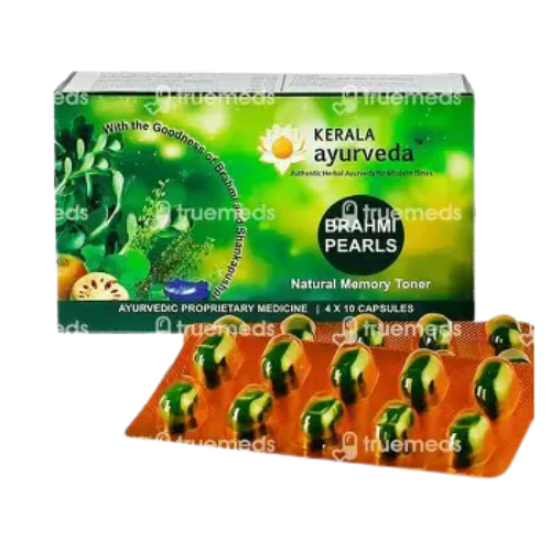 KERALA AYURVEDA BRAHMI PEARLS 40 Cap