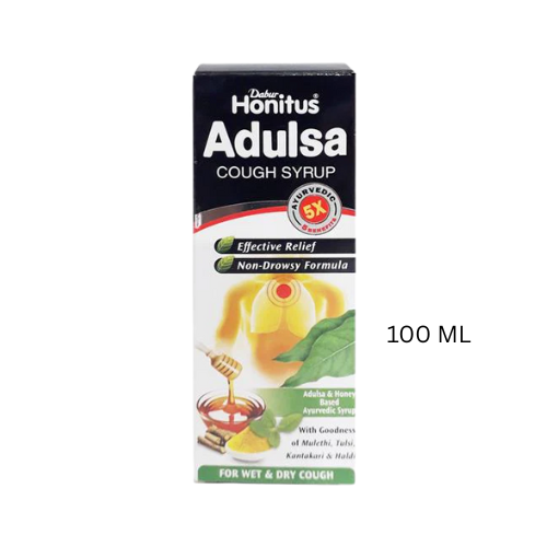 DABUR HONITUS ADULSA COUGH SYP 100 ML