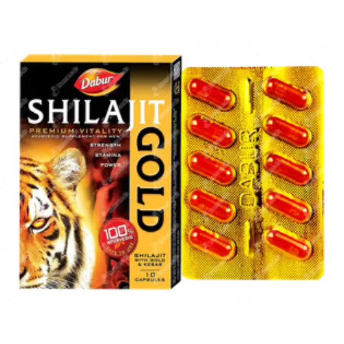 DABUR SHILAJEET GOLD 10 Cap